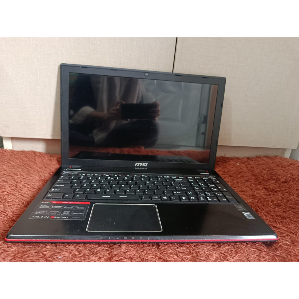 Laptop MSI Gaming G Series     Windows 11 home single language 64-bit   Processor Intel core i7-4720