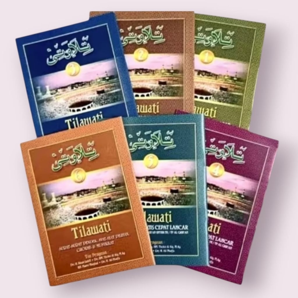 buku untuk mengaji tilawati jilid 1-6