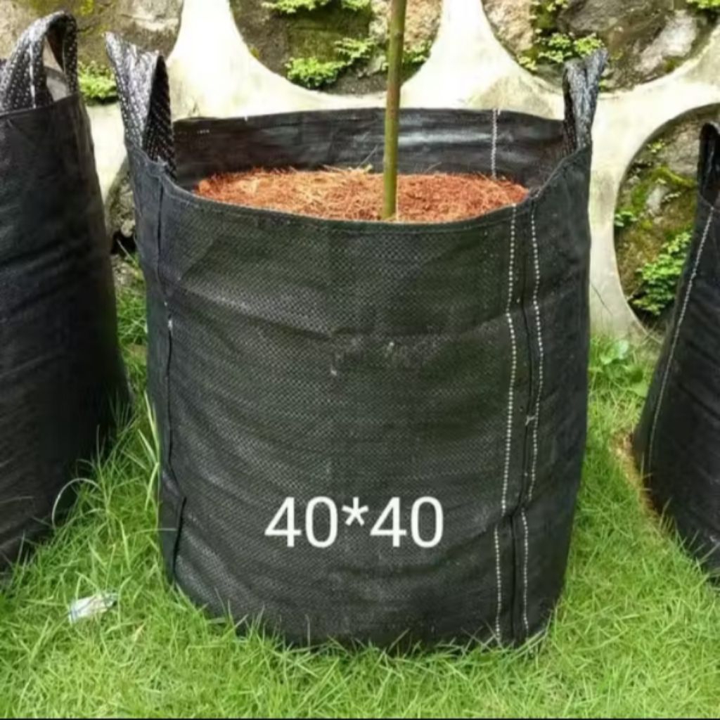 Planter Bag 50 liter (40*40cm) / Planter bag ukuran 50 liter / Pot besar /pot tanaman buah