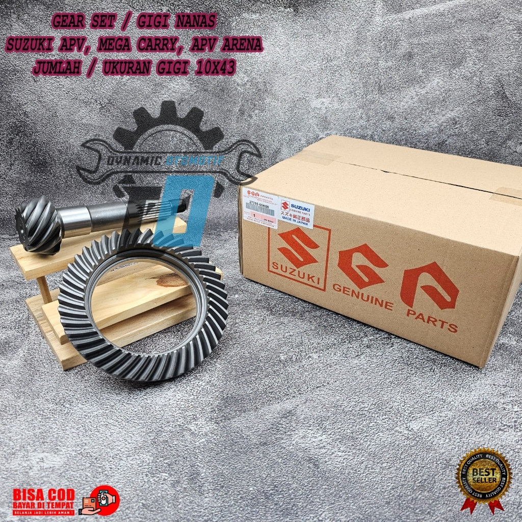 GIGI GARDAN SET SUZUKI APV , MEGA CARRY , APV ARENA 10 X 43 PART MOBIL