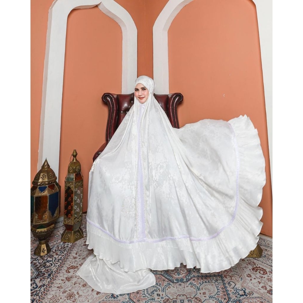 MUKENA RAFANDA TERBARU/mukena dewasa/mukena muslimah/mukena jumbo/mukena mewah/mukena polos/kudung s