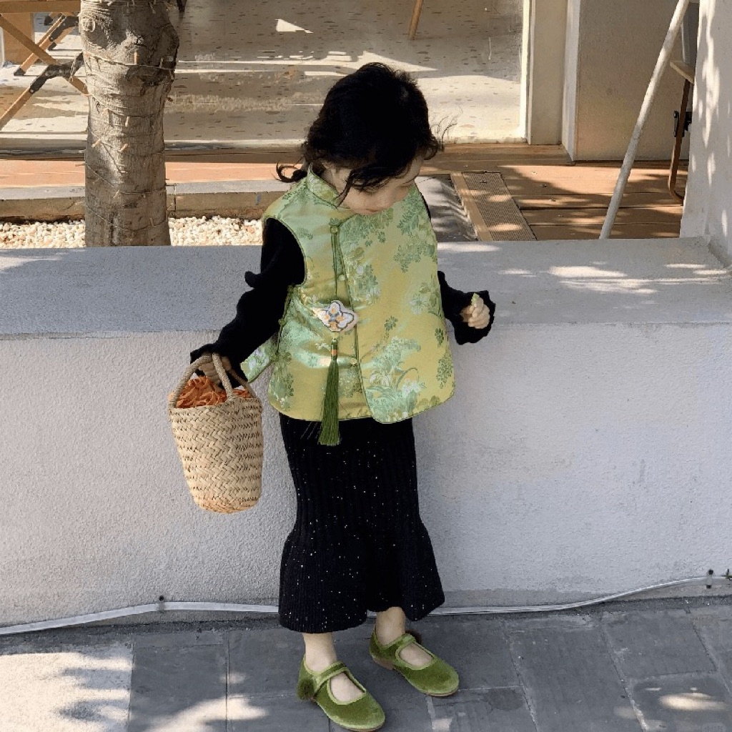 [For Kids] Sweetjola Gwen Outer Top Qipao Cheongsam