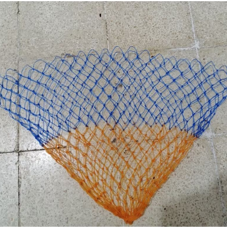 jaring serok ikan senar doble lubang 2 jari