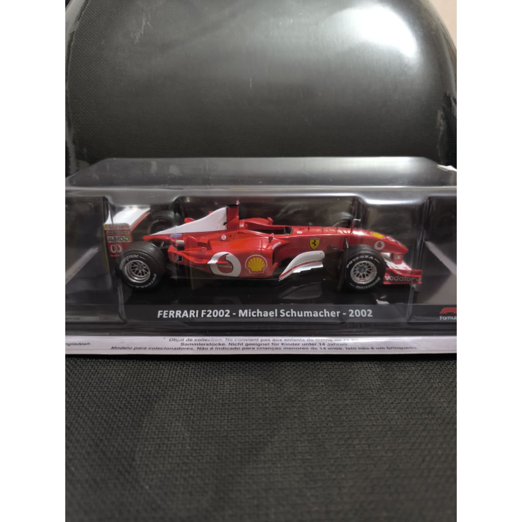 Diecast Formula 1 F1 Skala Scale 1:24 1/24 Michael Schumacher Ferrari No 1 2002 Original Limited Edi