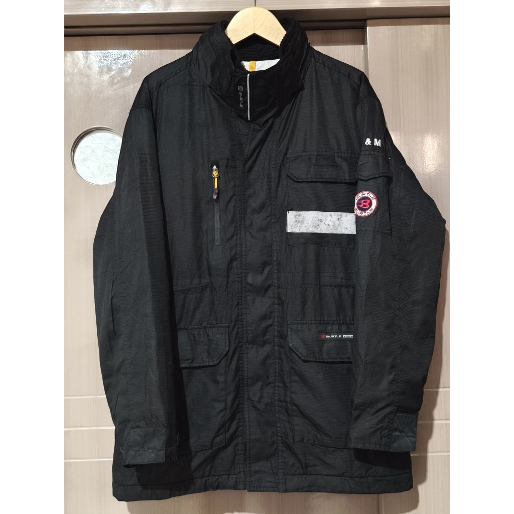 Jacket outdoor / motor tebal burtle