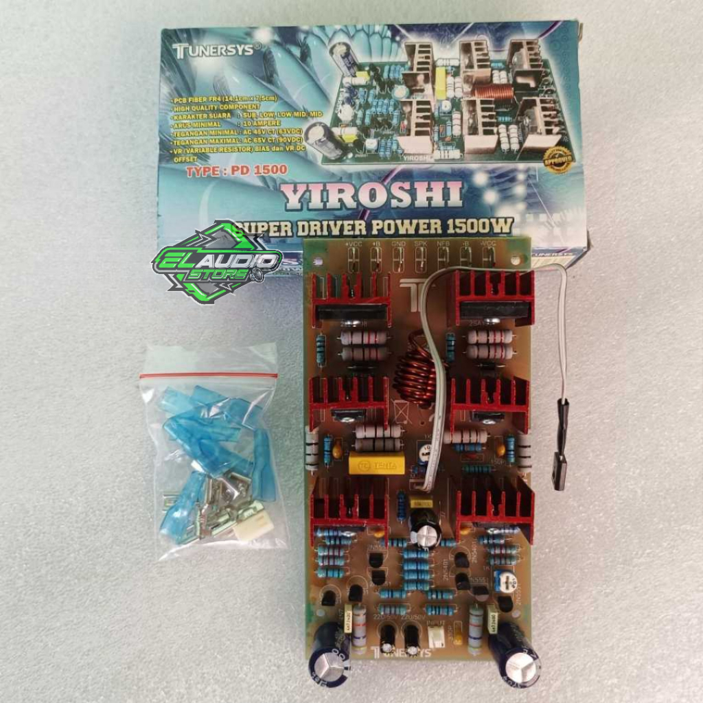 Kit Driver Power Amplifier YIROSHI type PD 1500 by TUNERSYS
