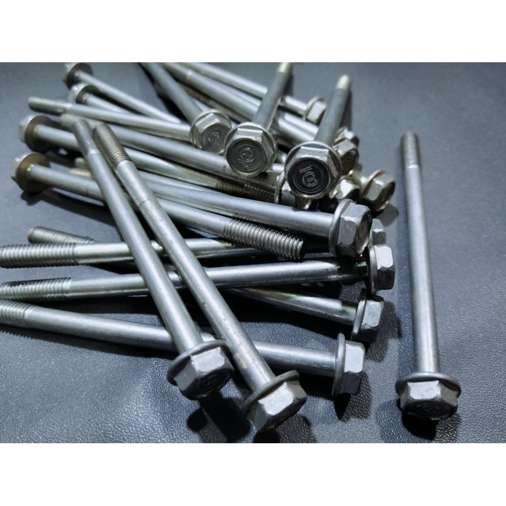 BAUT FLANGE M6×90 KUNCI 10 ORI HONDA