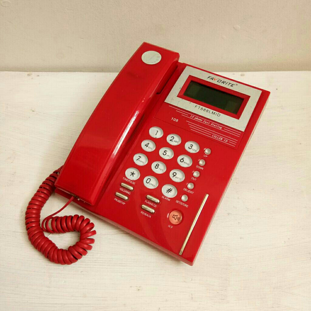 Telephone Telepon Vintage Jadul merk Favorite