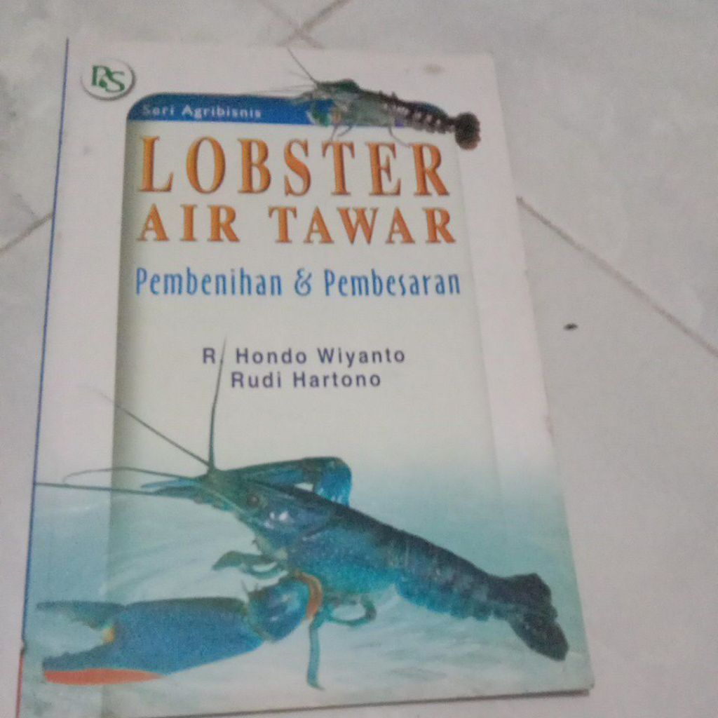 buku pembenihan dan pembesaran lobster air tawar