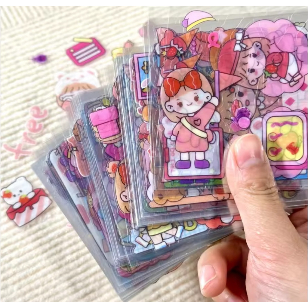 Stiker Hias Jurnal Isi 100 lembar Random Tanpa Box