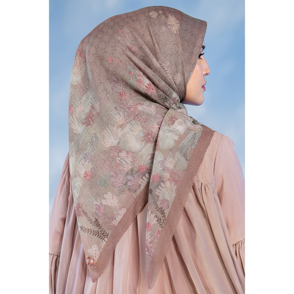 ZYTADELIA nautica scarves series | preloved hijab scarf