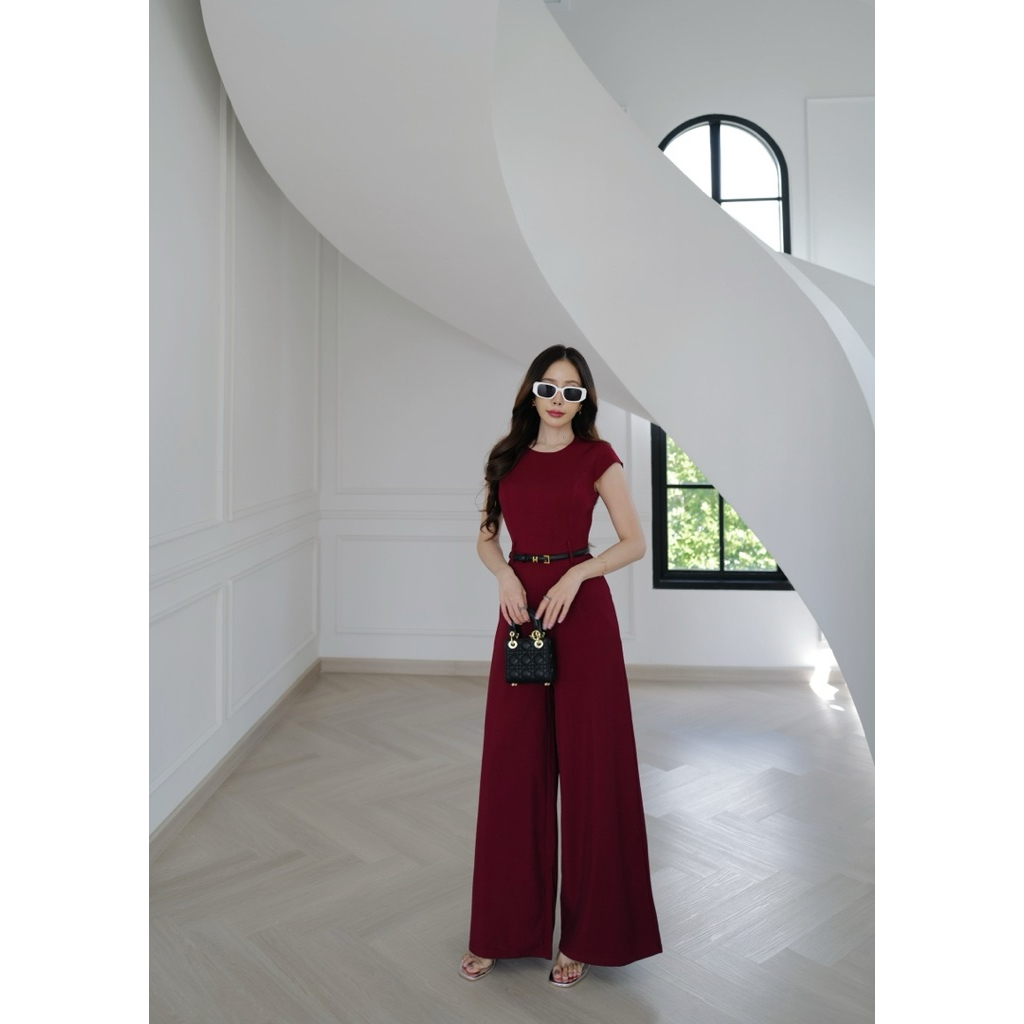 JUMPSUIT PANJANG BERLENGAN WANITA FASHION / JUMPSUIT PANJANG CASUAL PREMIUM QUALITY