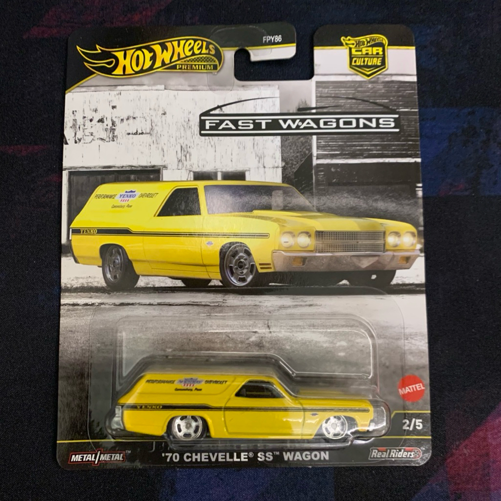 hot wheels premium chevelle ss wagon fast wagons