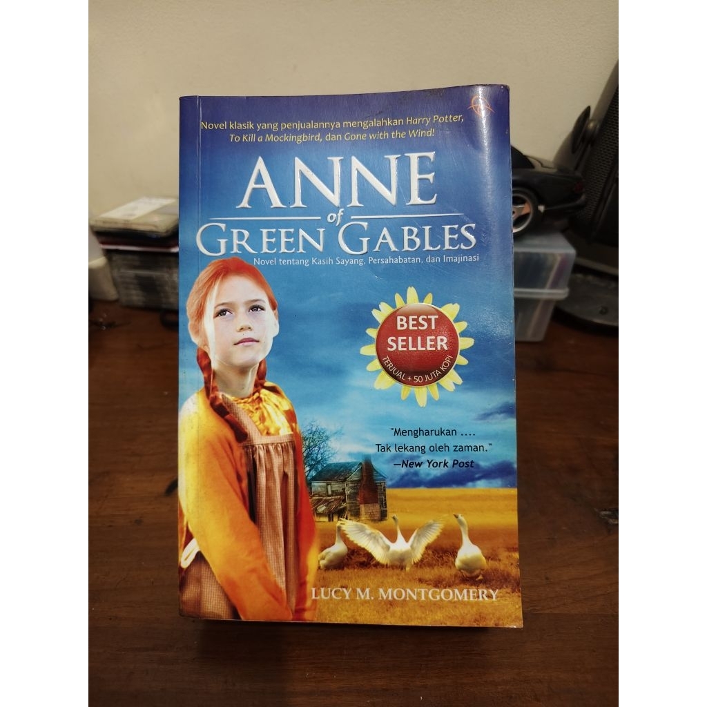 Anne of Green Gables Novel Klasik Terjemahan Indonesia – Best Seller Dunia