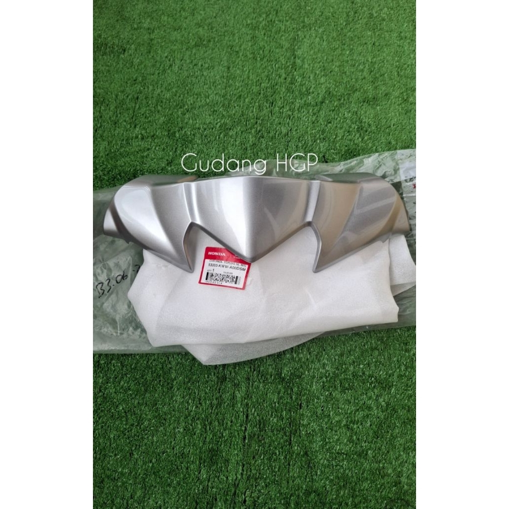 Cover Handle Top DG SL MT Silver Batok Kepala Atas Silver Muda Revo Absolute 110 53203-KWW-A00DSM Ho