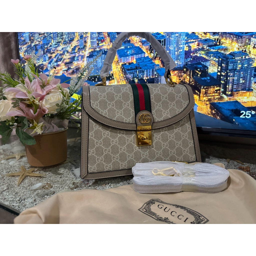 GUCCI Tote Bag Shoulder Crossbody/Wanita/Tas Wanita Handbag