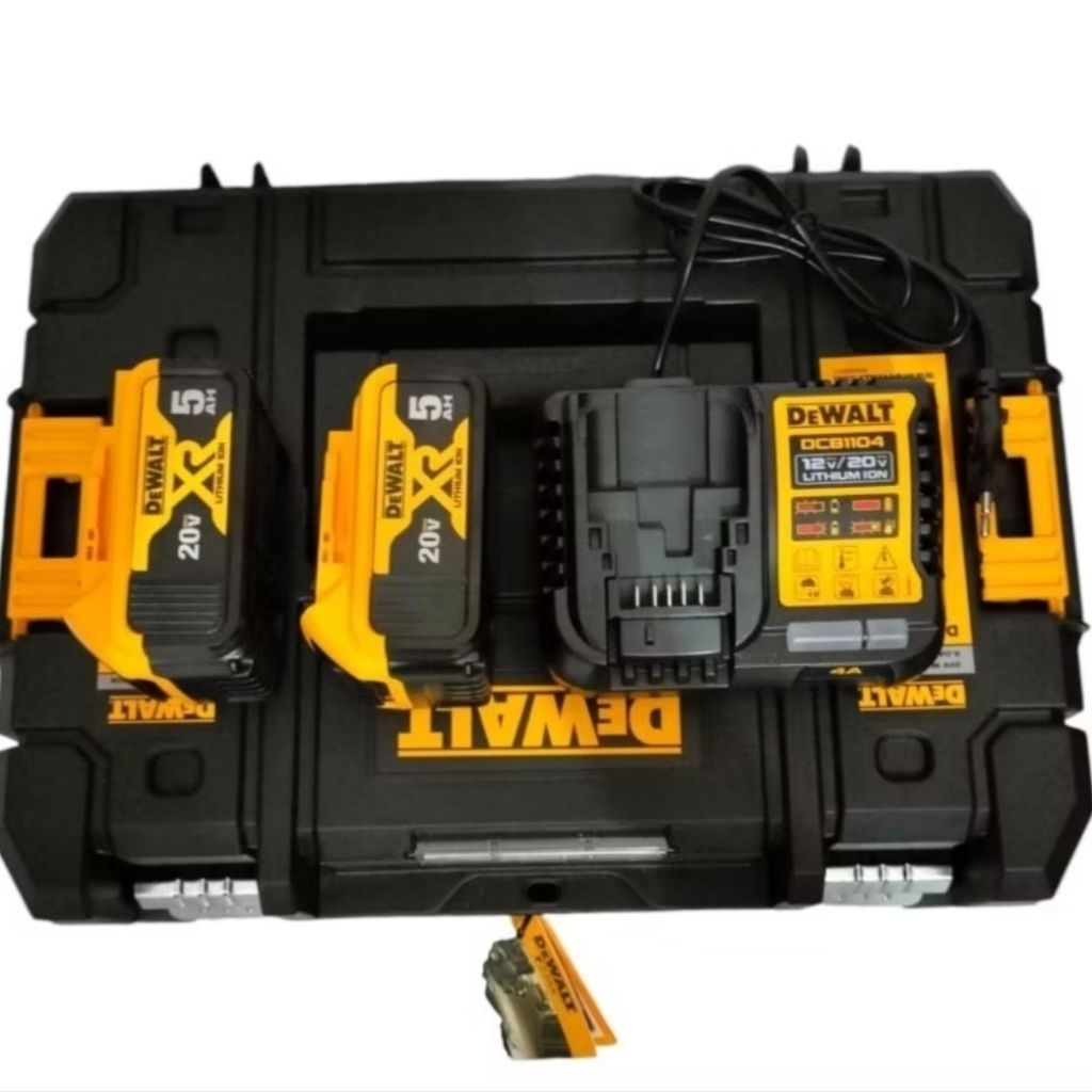 Paket Dewalt 20V 5ah + Charger Dewalt