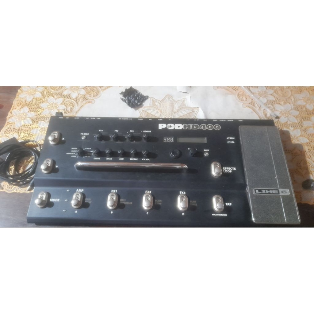 efex gitar line 6 pod hd400
