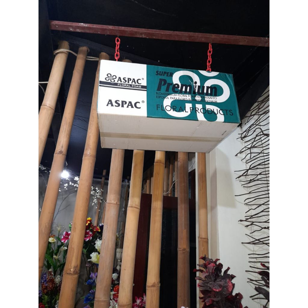 ASPAC Premium Floral Foam Hijau – Busa Basah Rangkaian Bunga Fresh Flower