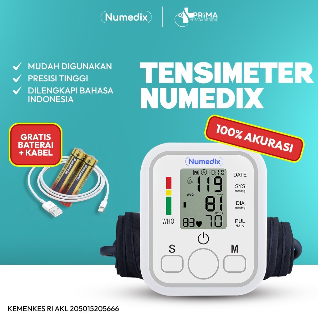 Alat Tensi Darah Digital Omicron Tensimeter Digital / Alat Pengukur Tensi Darah Gigital / Tensimeter