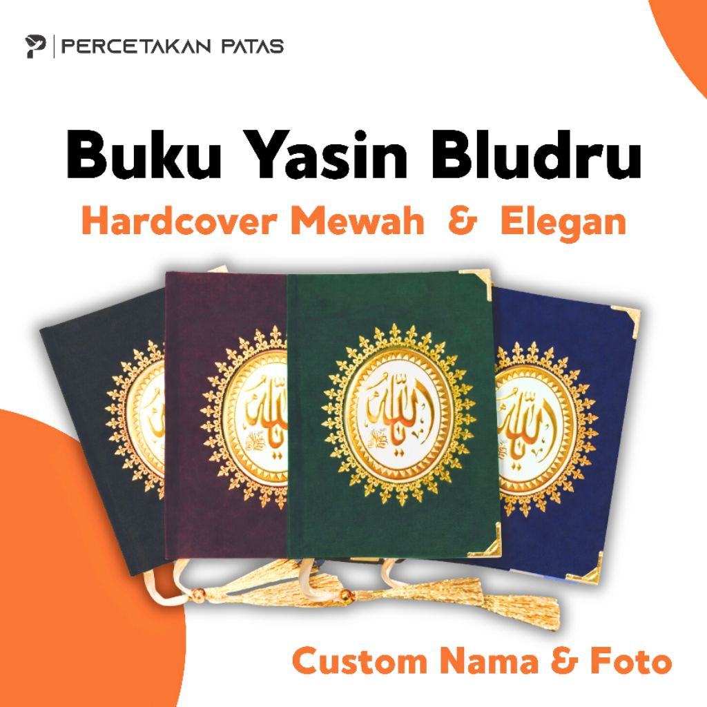 Buku Yasin Bludru , Buku Yasin Hardcover , Yasin Bludru , Buku Yasin Premium