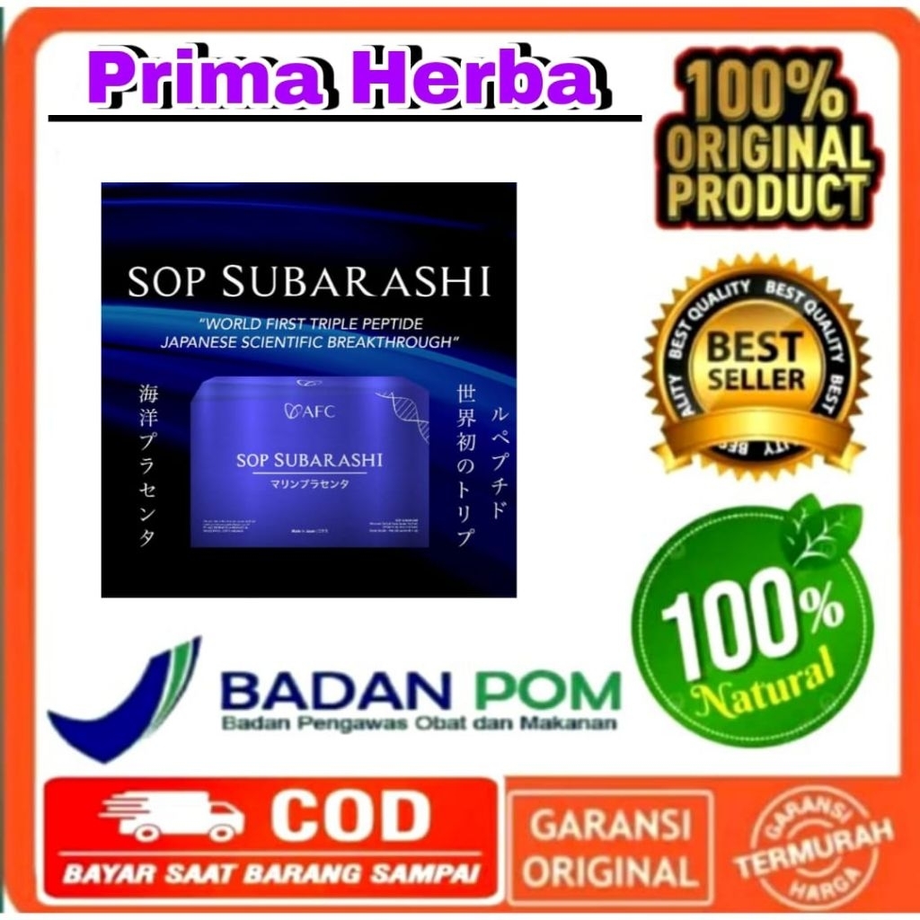 sop subarashi originalProduk Afc Original Hikari, Sob Subarashi Utsukushhi