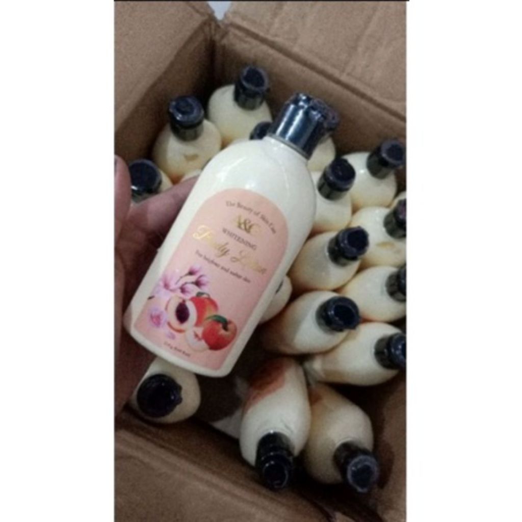 BODY LOTION A&G PEACH PEMUTIH BADAN
