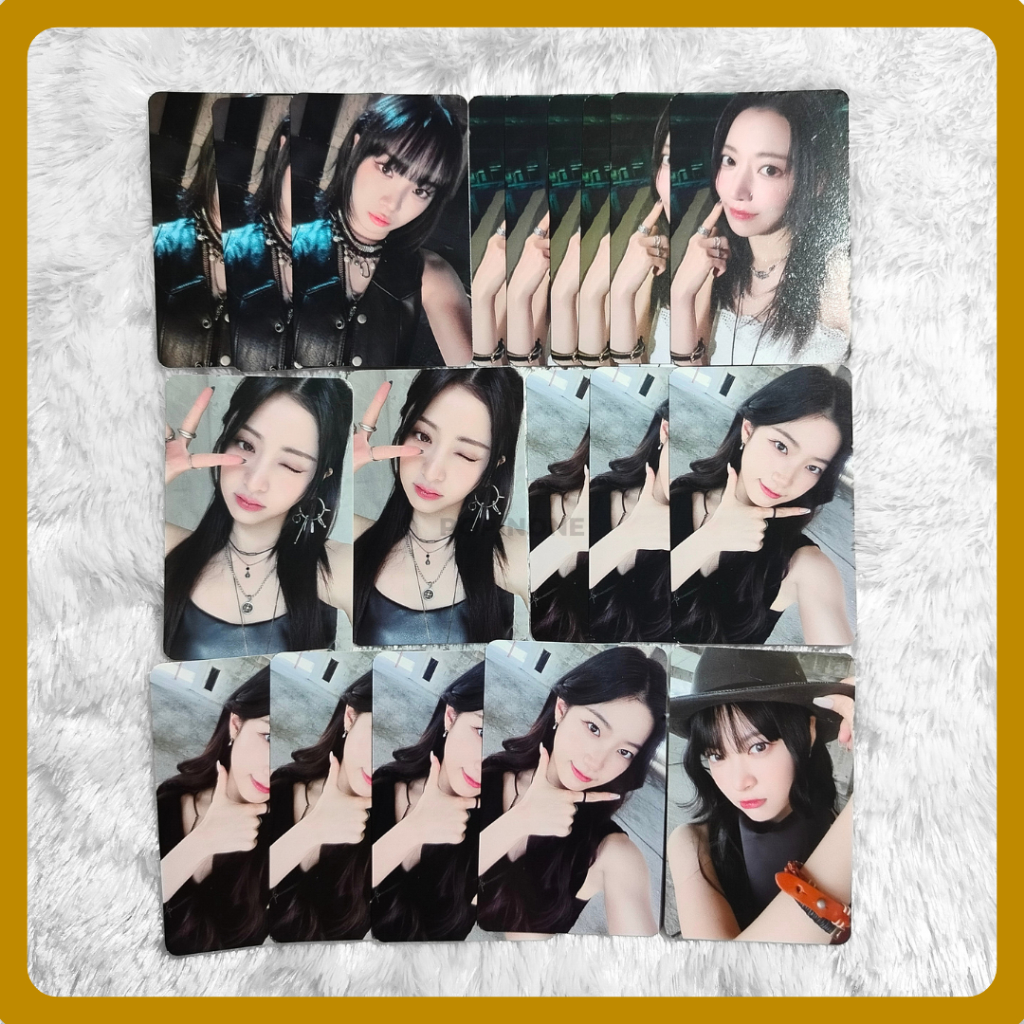 PHOTOCARD OFFICIAL LESSERAFIM BENEFIT M2B CHAEWON SAKURA YUNJIN KAZUHA EUNCHAE POB UNFORGIVEN