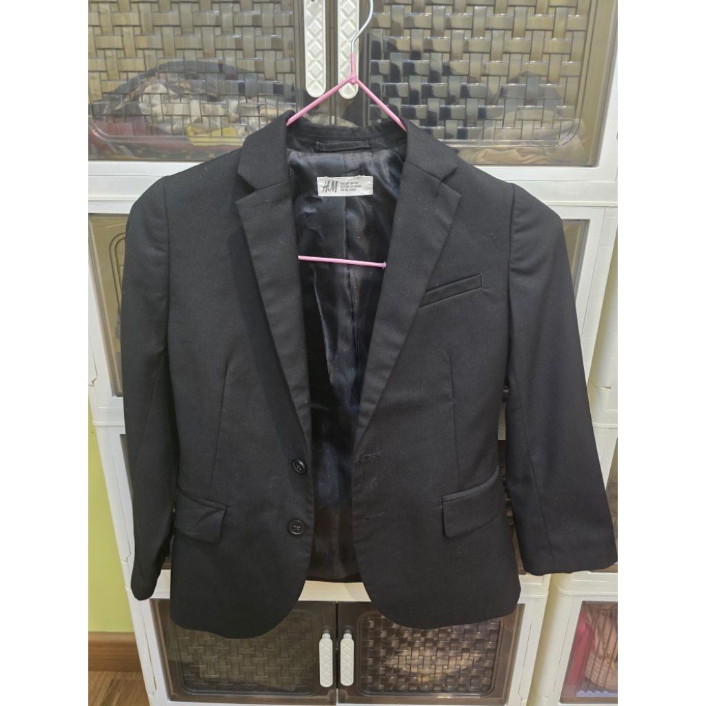 Jas anak laki H&M HM kids umur 7 8 tahun preloved