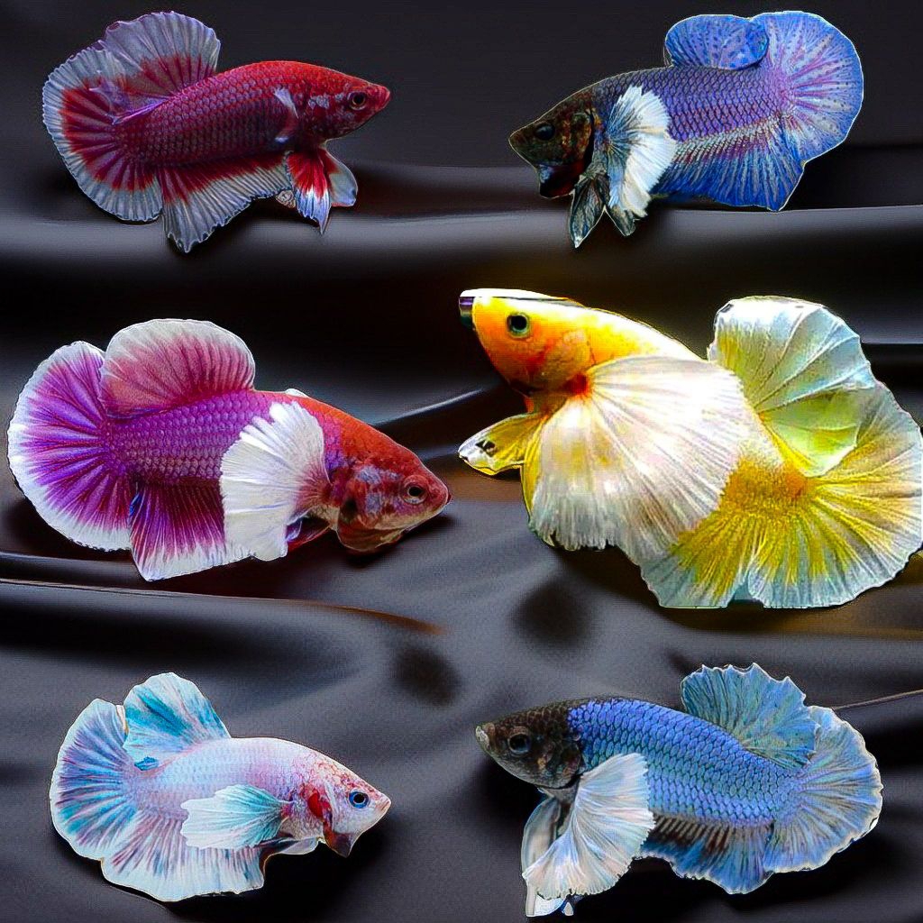 Cupang Plakat Dumbo Ear Betina/Female - Male — Telinga Lebar