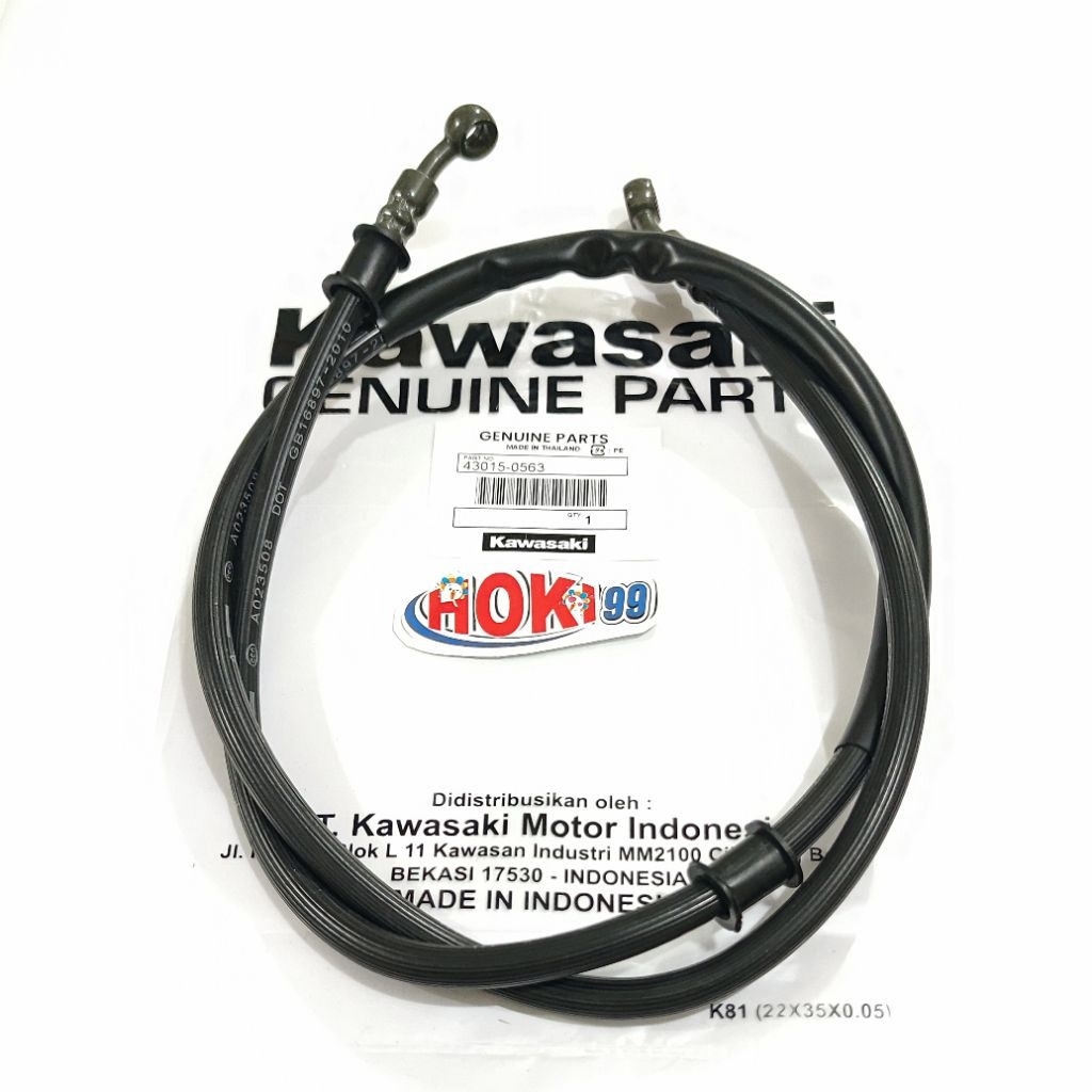 SELANG REM DEPAN KLX 150 ,KAWASAKI KLX (135CM)