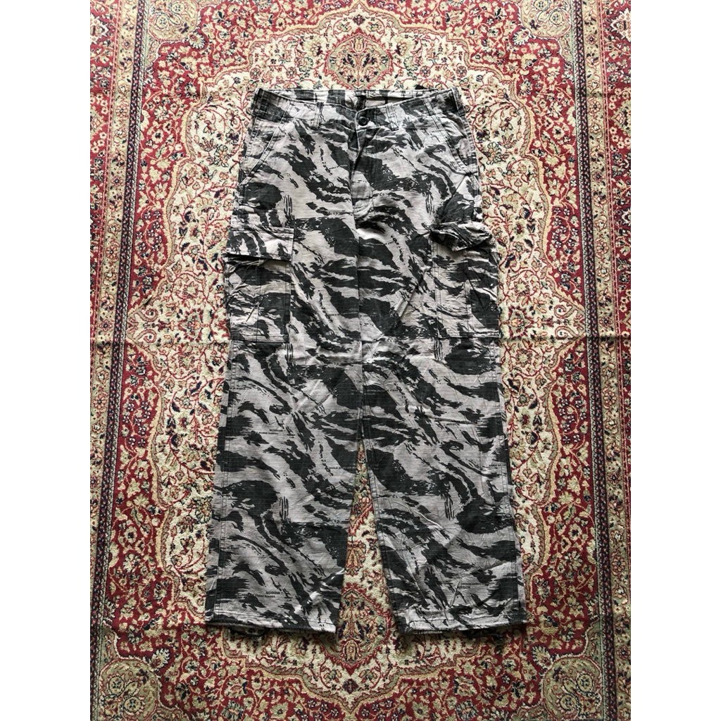 Celana Camo tiger stripe cargo pants Vintage military camo tiger stripe HH319