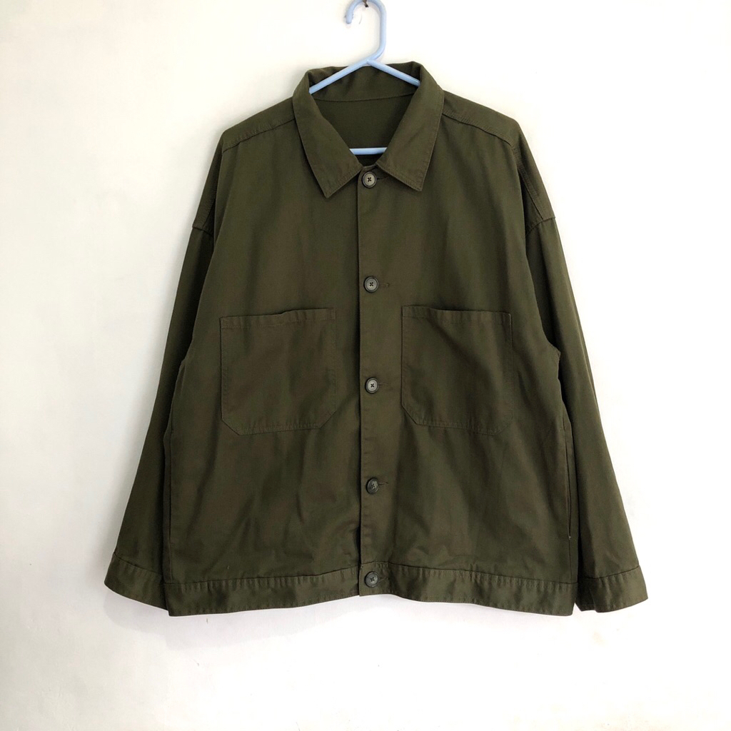 Chef jacket Global uniqlo Olive Green XXL