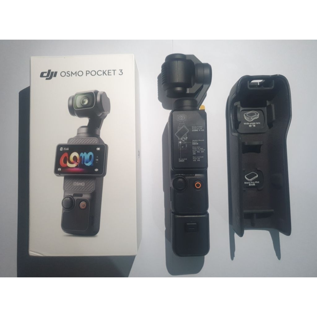 DJI OSMO POCKET 3 BASIC. BEKAS/SECOND