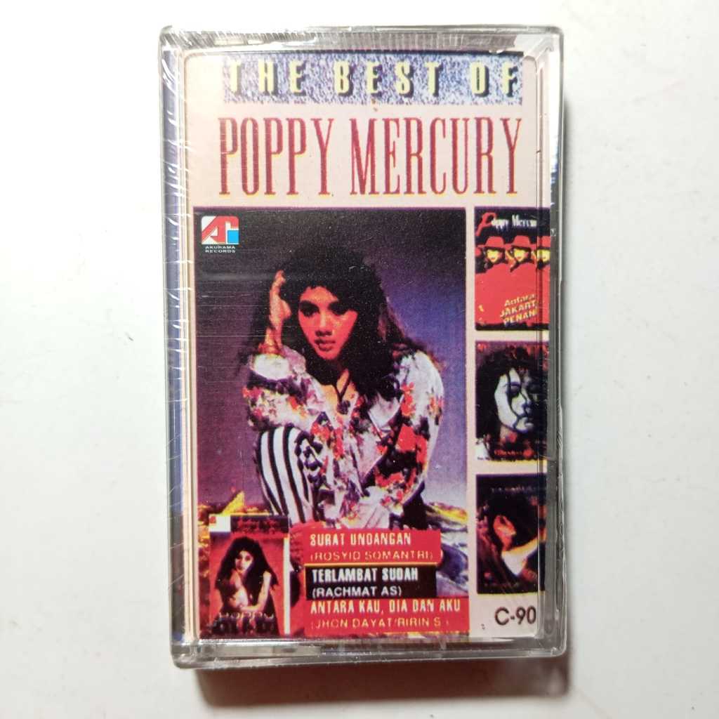 Kaset Poppy Mercury - The Best Of (New Segel)