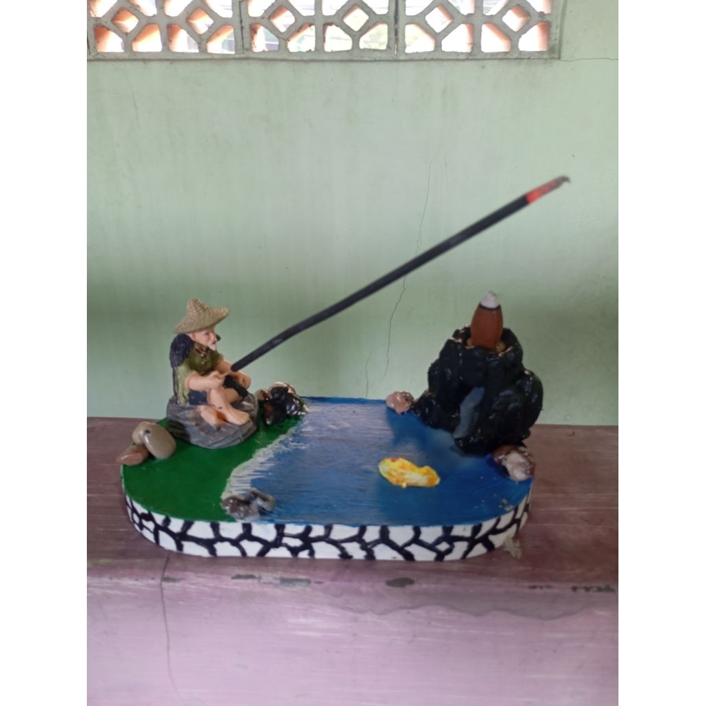 Prapen tempat bukhur multifungsi bukhur krucut dan stik free bukhur krucut