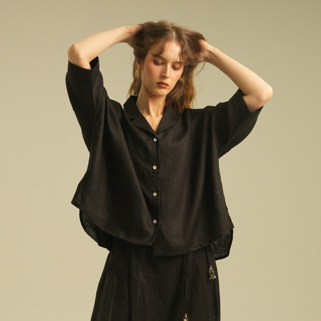 Seji / Top Linen / Atasan Wanita