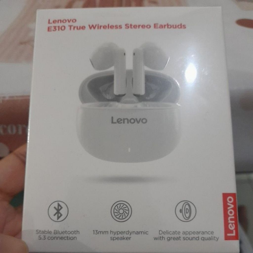 lenovo E310 Earbuds stereo