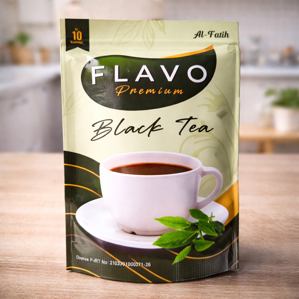 TEH FLAVO TEH HITAM ORIGINAL HERBAL