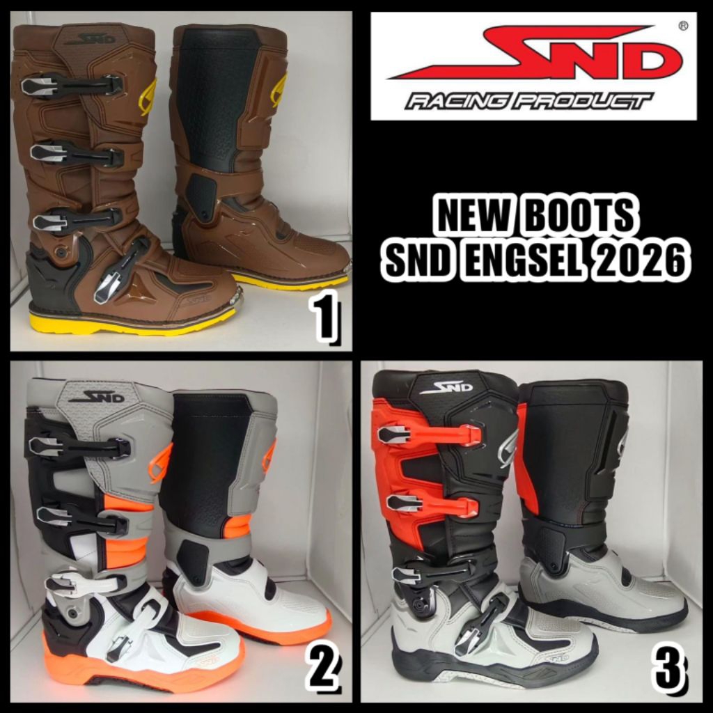 SEPATU SND ENGSEL NEW 2026 ORIGINAL SEPATU CROSS SND