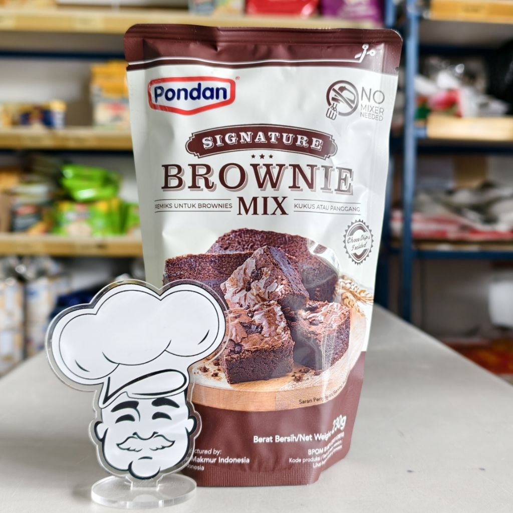 Tepung Premix Pondan Brownies 230Gr / Tepung Brownies Pondan 230Gr