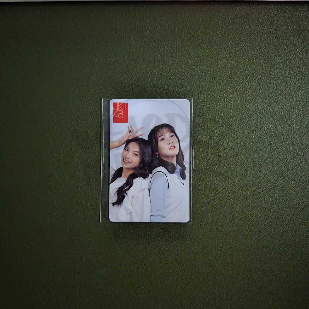JTRUST BANK X JKT48 OFFICIAL PHOTOCARD MARSHA LENATHEA SHANIA GRACIA