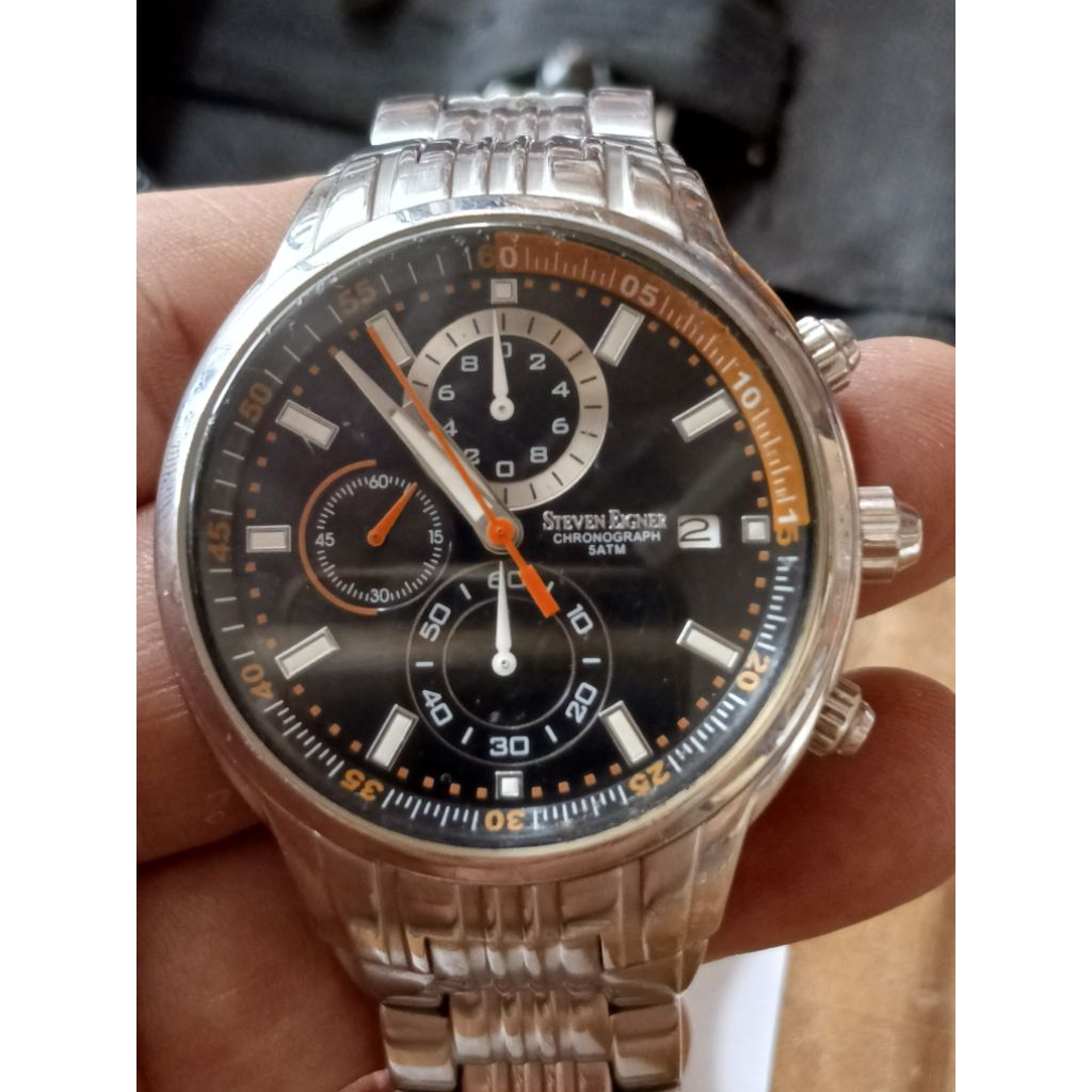 jam tangan Steven eigner full original
