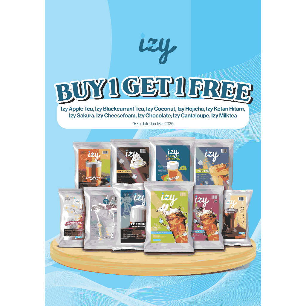 Izy Powder Drink Chocolate 1 kg