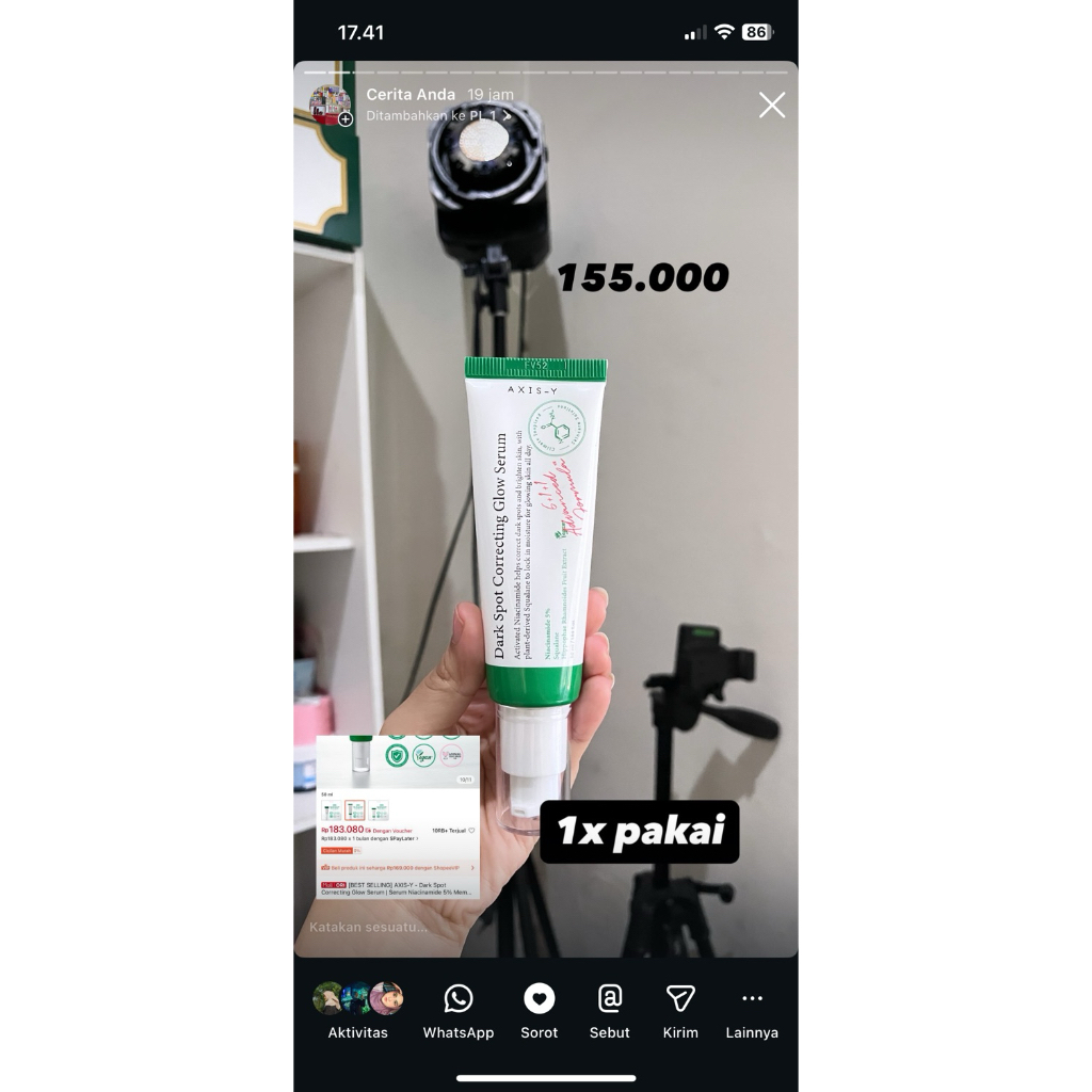 PRELOVED DARK SPOT AXIS Y