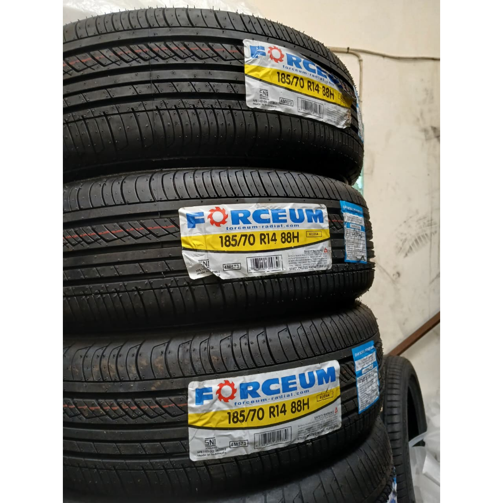 ban mobil murah padang ukuran 185 70 r14 forceum ecosa 185/70 r14 produksi terbaru