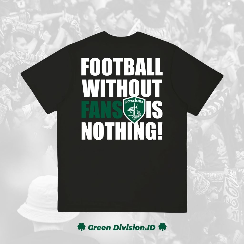 Kaos Persebaya Fans 01, Kaos Persebaya, Kaos Casual Persebaya, Kaos Ultras Persebaya