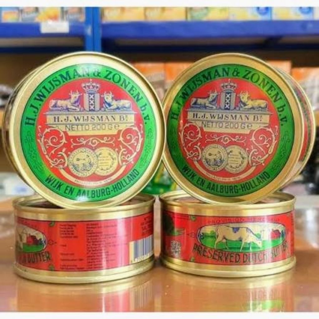 BUTTER WIJSMAN 200GRAM / WISMAN BUTTER KALENG 200GRAM / WIJSMAN KALENG 200GRAM
