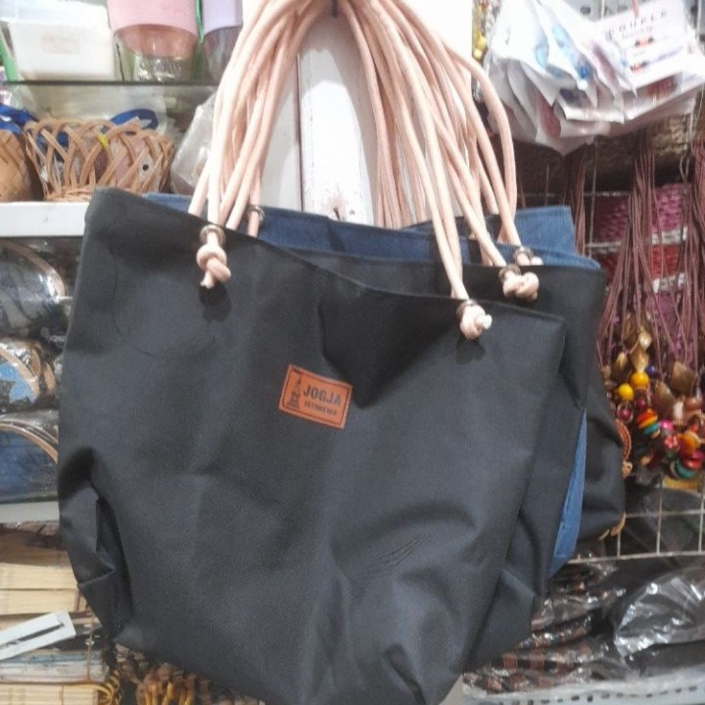 Tas denim tali sumbu jogja 30x30
