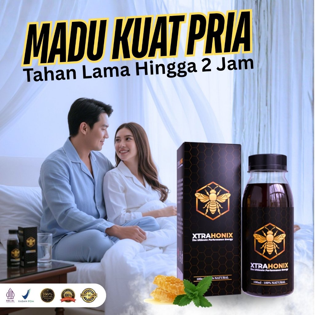 Madu Xtrahonix Kuat Tahan Lama Herbal BPOM Original